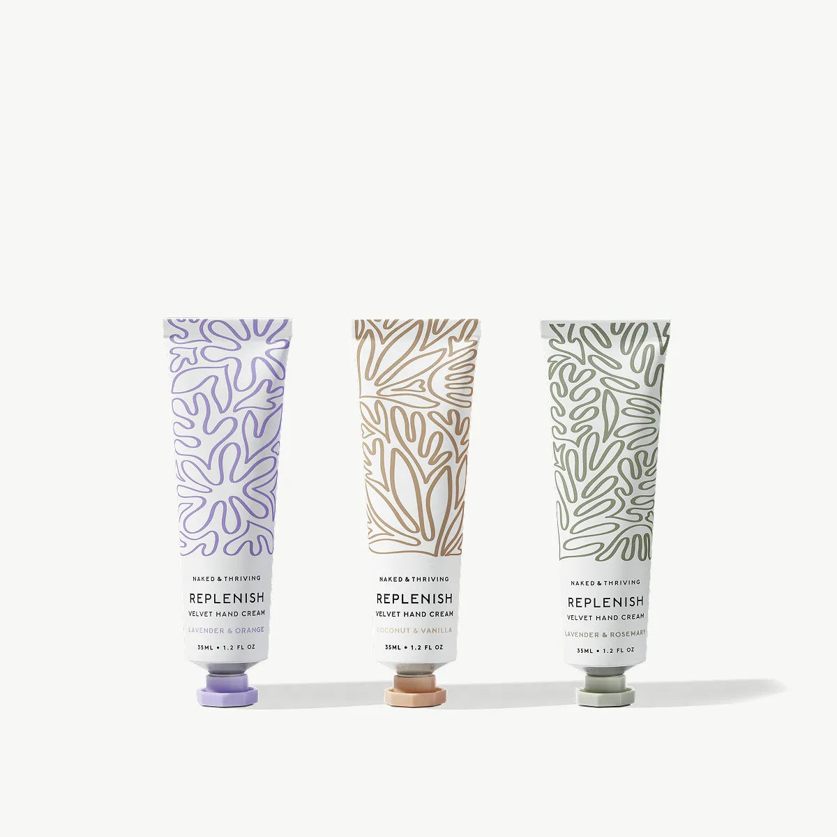 
                
                  Replenish: Hand Cream Trio
                
              