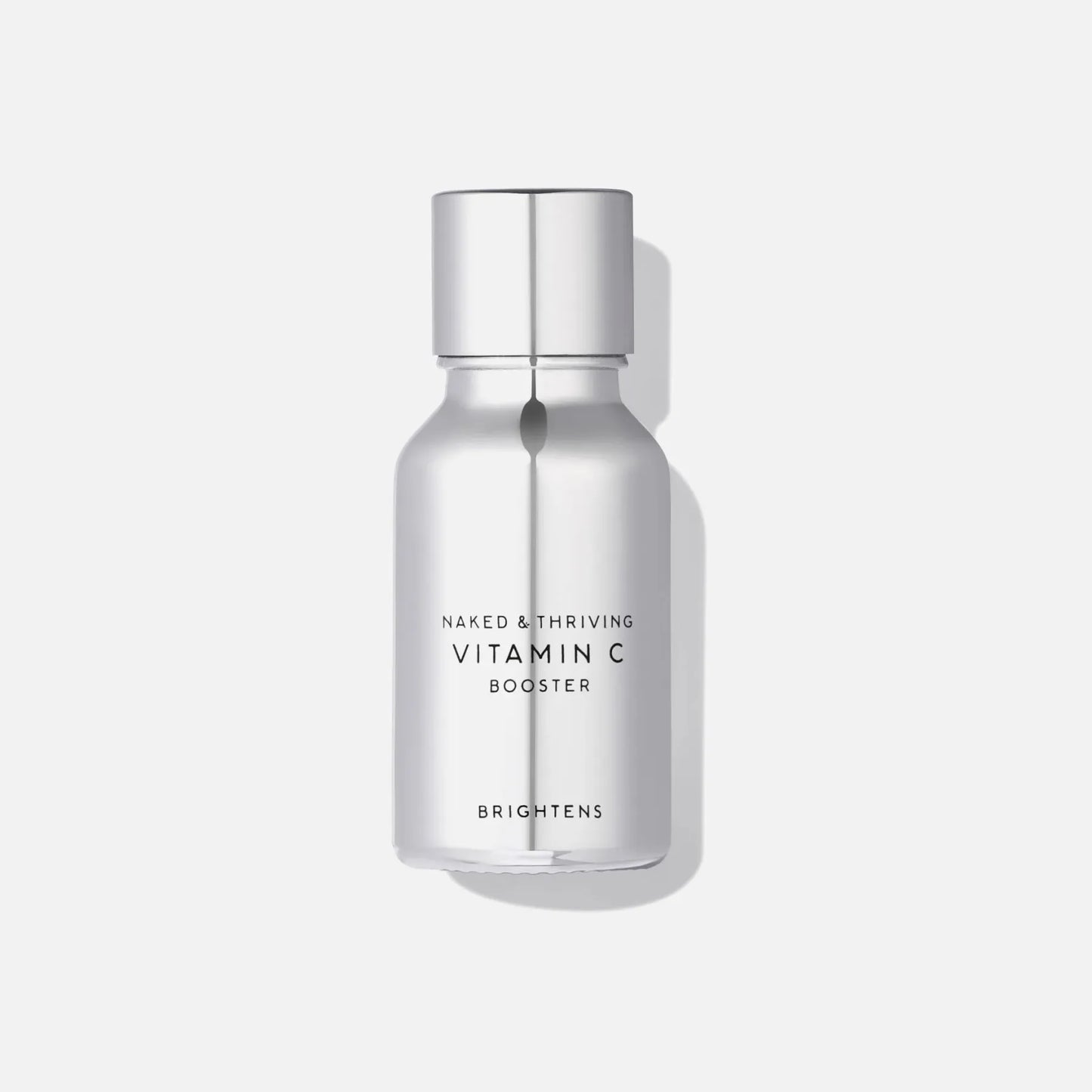 Silver Vitamin C Powder bottle displayed upright