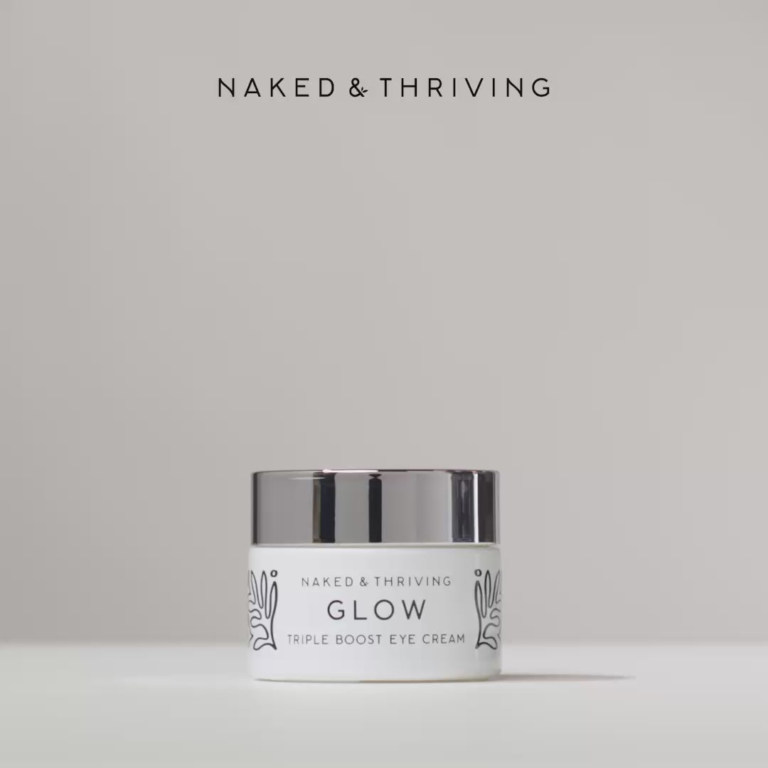 
                
                  Load and play video in Gallery viewer, Decorative video thumbnail for Glow Triple Boost Eye Cream
                
              